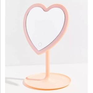 Led heart mirror